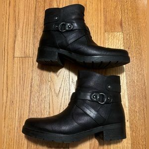 Naturalizer Buckle Ankle Boots